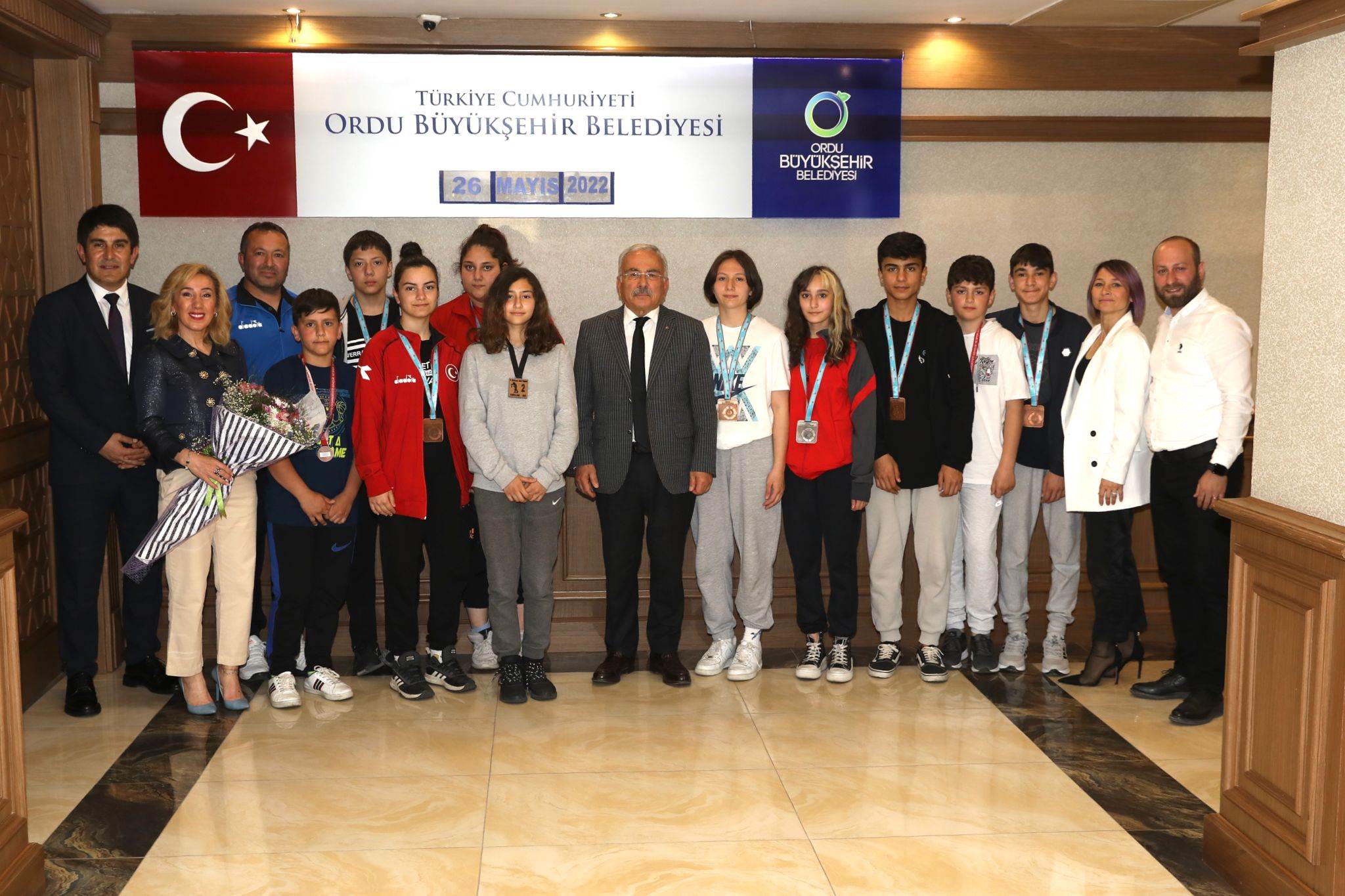 BÜYÜKŞEHİRİN SPORCULARI ORDU’NUN YÜZ AKI OLDU